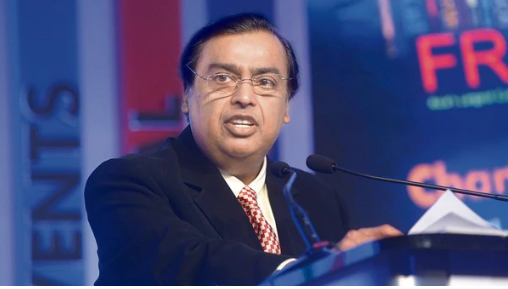 RIL董事長兼總經(jīng)理Mukesh Ambani